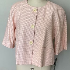 Tweed jacket, new w tags